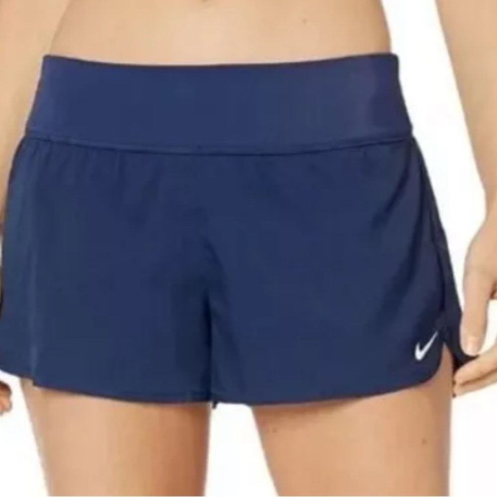 Nike Swim Women's Standard Solid Element Swim Board shorts Midnight Navy Size XL